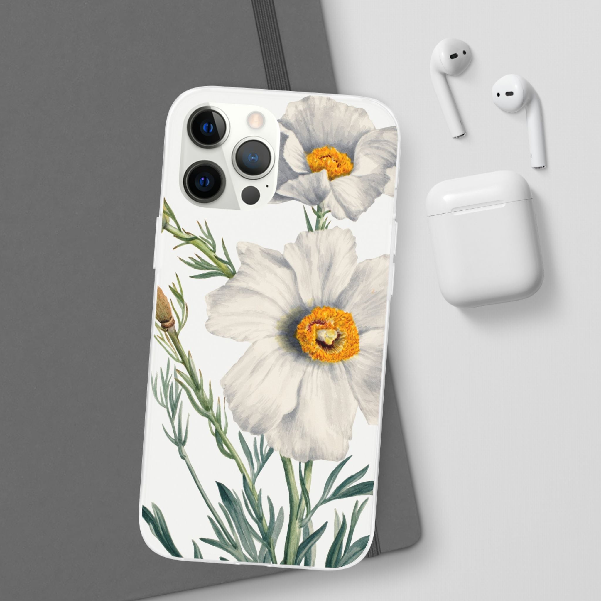 Matilija Poppy by Mary Vaux Walcott - Flexi Case