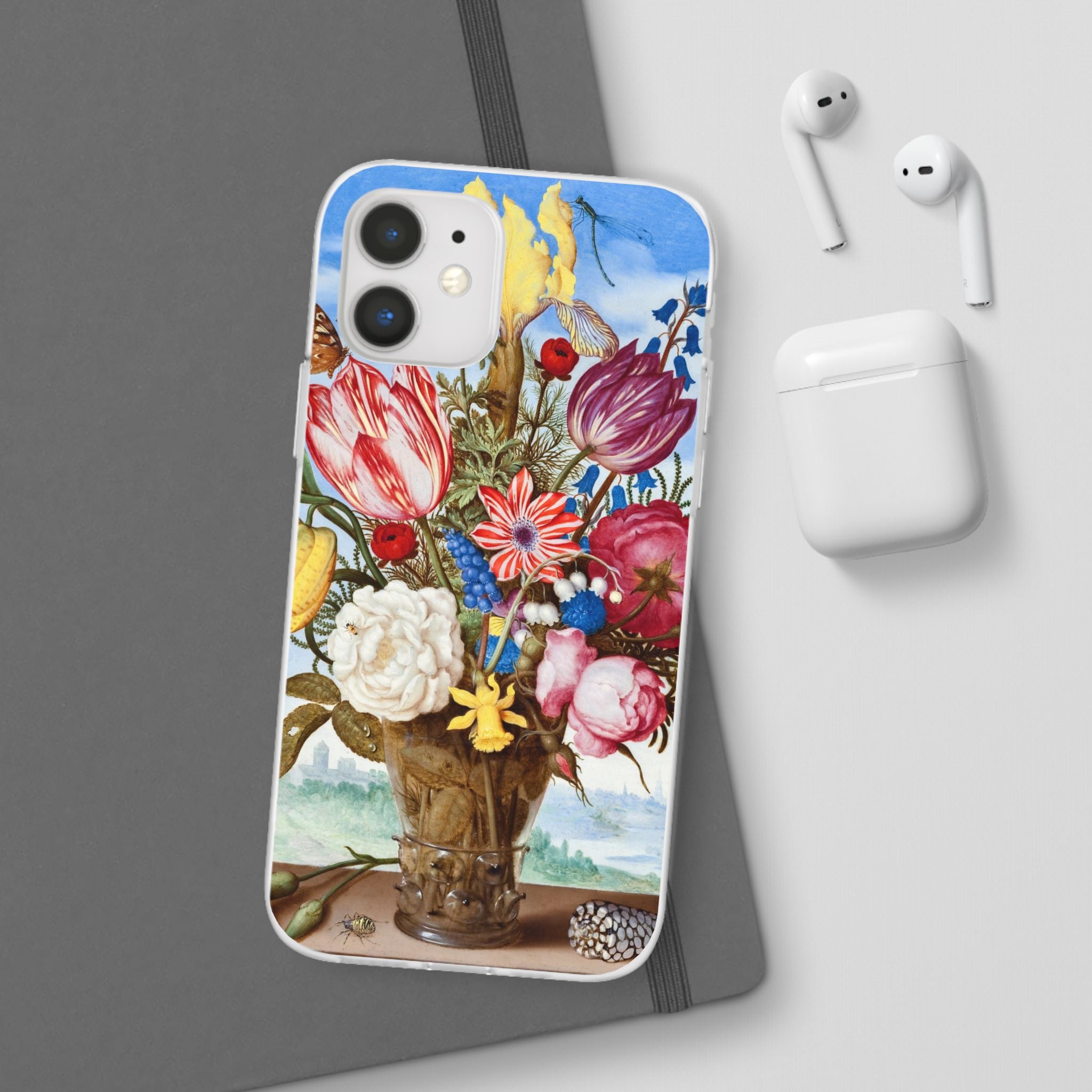 Bouquet of Flowers by Ambrosius Bosschaert - Flexi Case