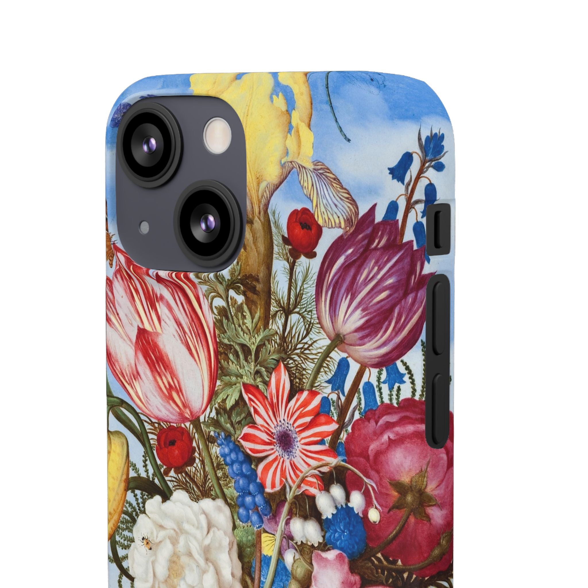 Bouquet of Flowers by Ambrosius Bosschaert - Snap Case