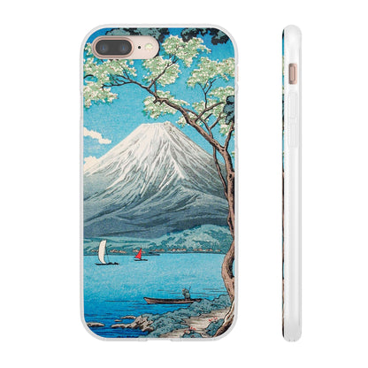Mount Fuji from Lake Yamanaka - Flexi Case