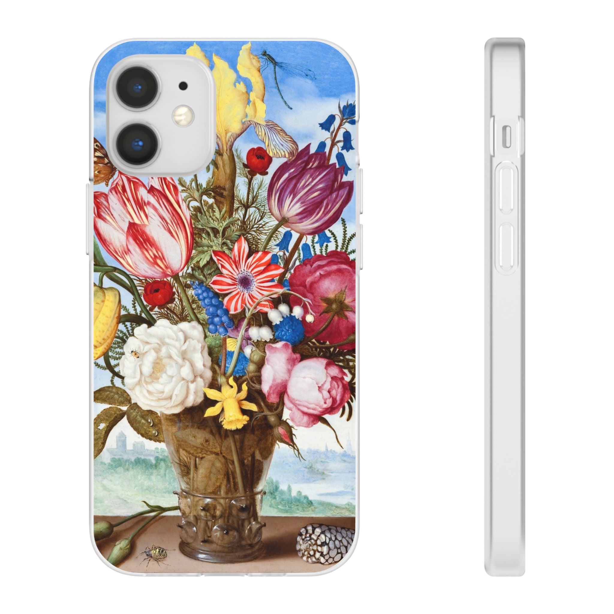 Bouquet of Flowers by Ambrosius Bosschaert - Flexi Case