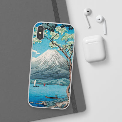 Mount Fuji from Lake Yamanaka - Flexi Case