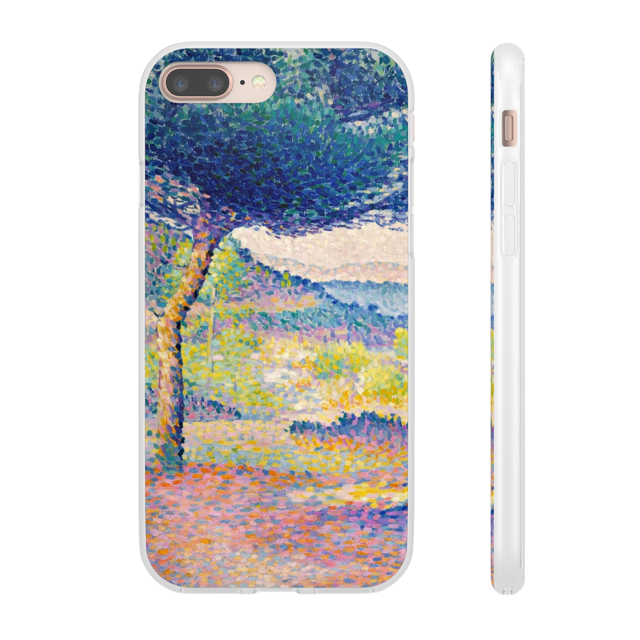Pines Along the Shore (1896) by Henri-Edmond Cross - Flexi Case