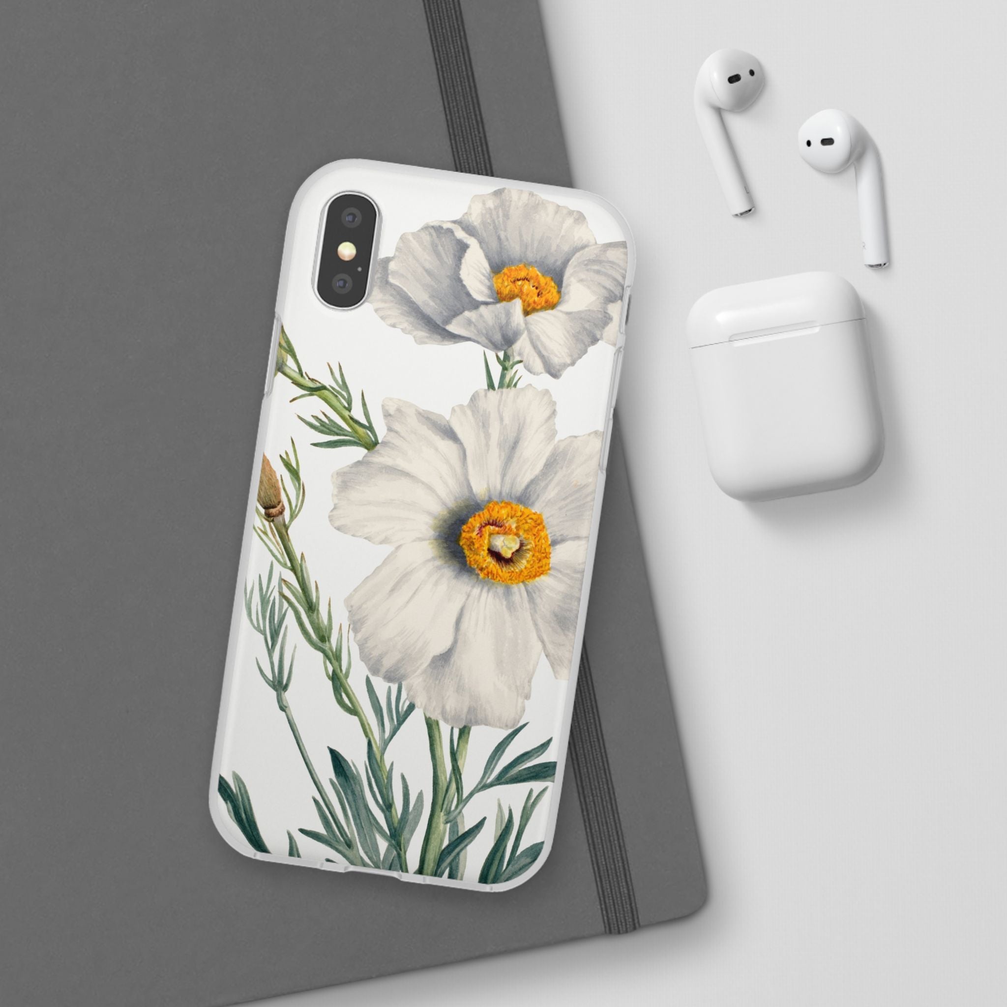 Matilija Poppy by Mary Vaux Walcott - Flexi Case