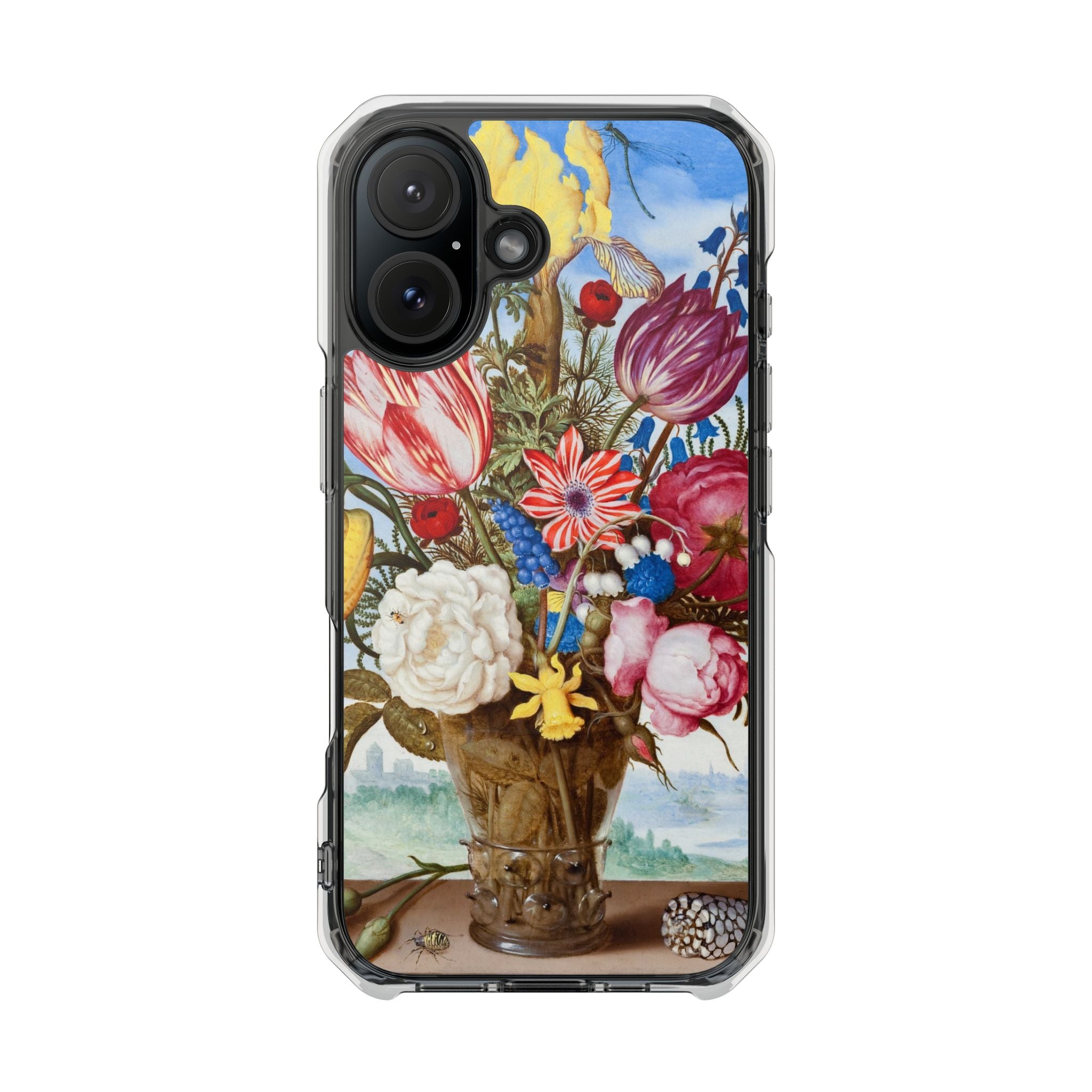 Bouquet of Flowers by Ambrosius Bosschaert - Magnetic Clear Impact Case