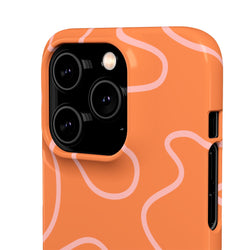 Image of Retro Waves - Snap Case