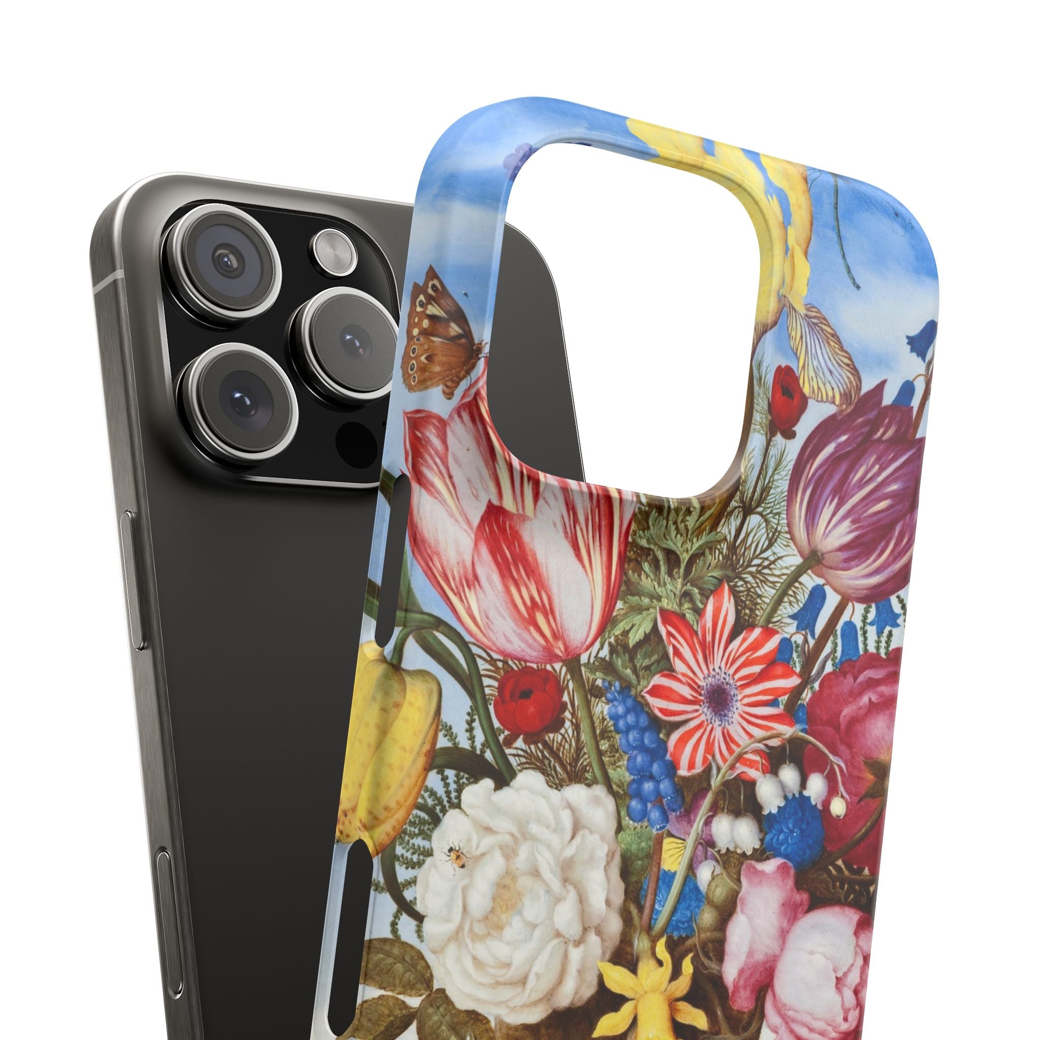 Bouquet of Flowers by Ambrosius Bosschaert - Snap Case