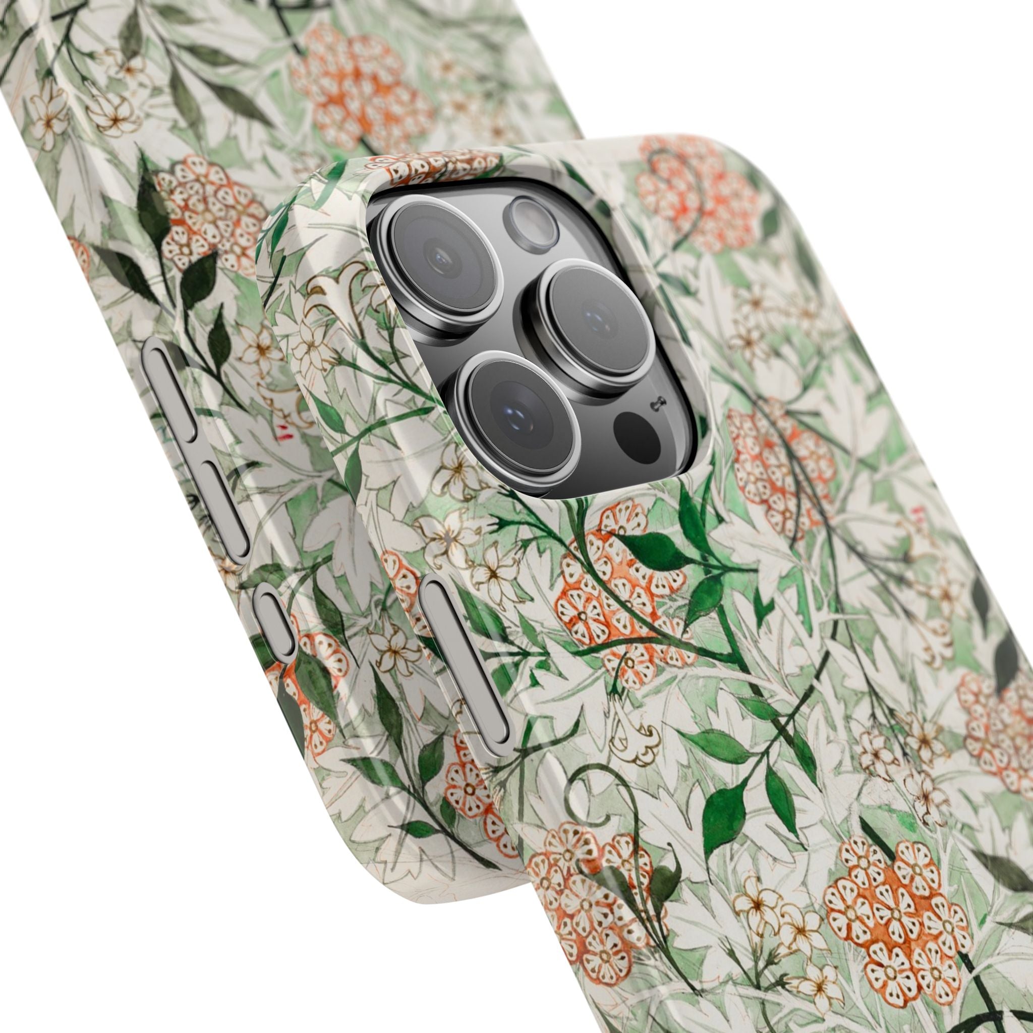 William Morris's (1834-1896) famous Jasmine pattern artwork - Snap Case