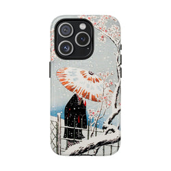 Image of Plum Tree in Snow by Hiroaki Takahashi - Tough Magnetic Case