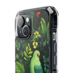 Image of Bird of Green - Magnetic Clear Impact Case