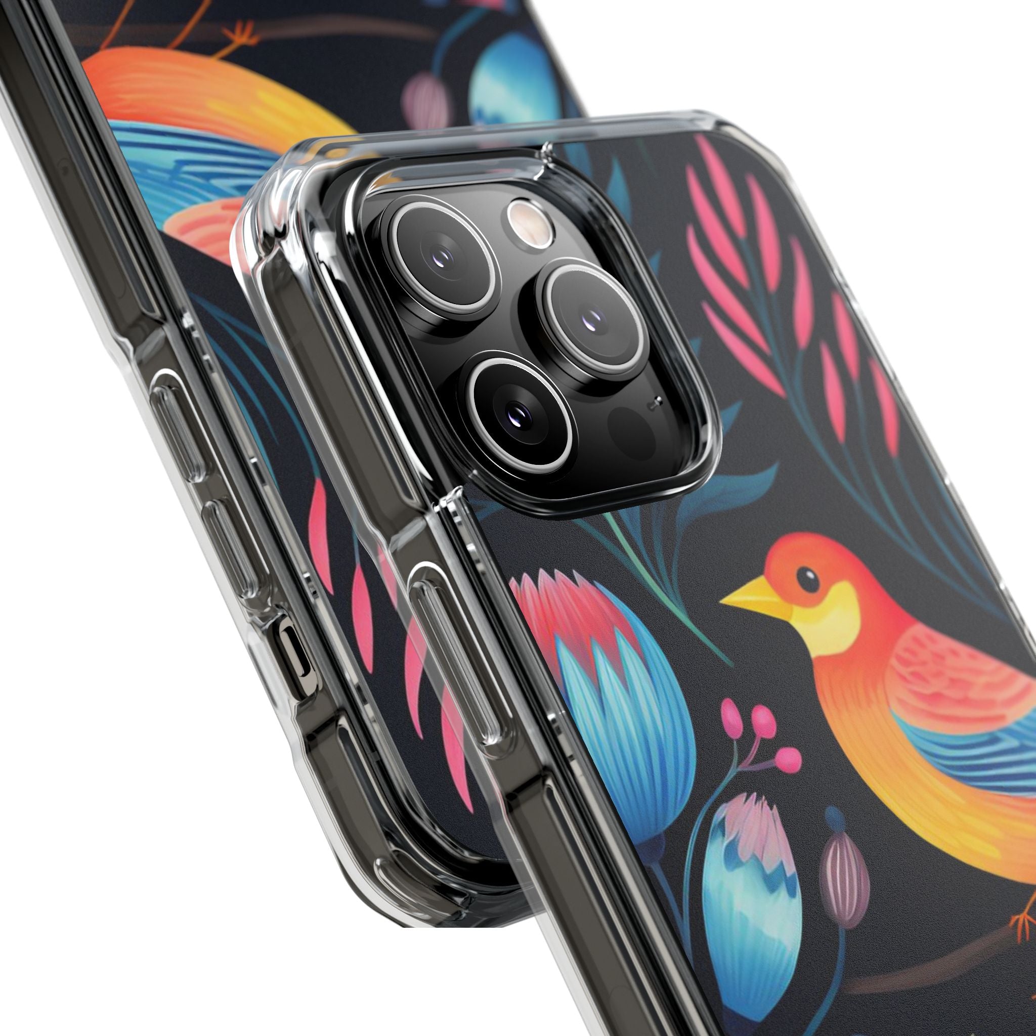 Bright Birds - Magnetic Clear Impact Case