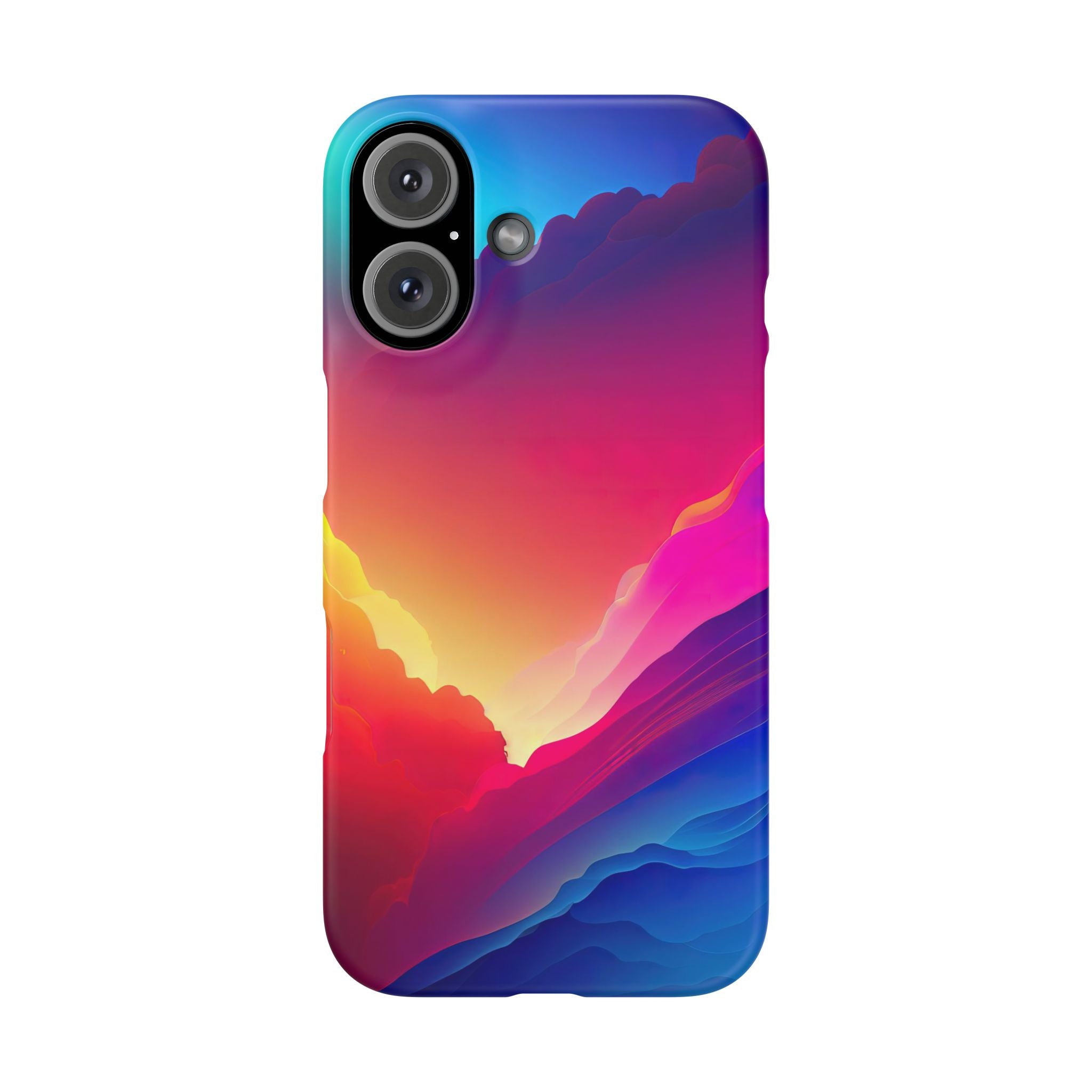 Rainbow Clouds - Snap Case