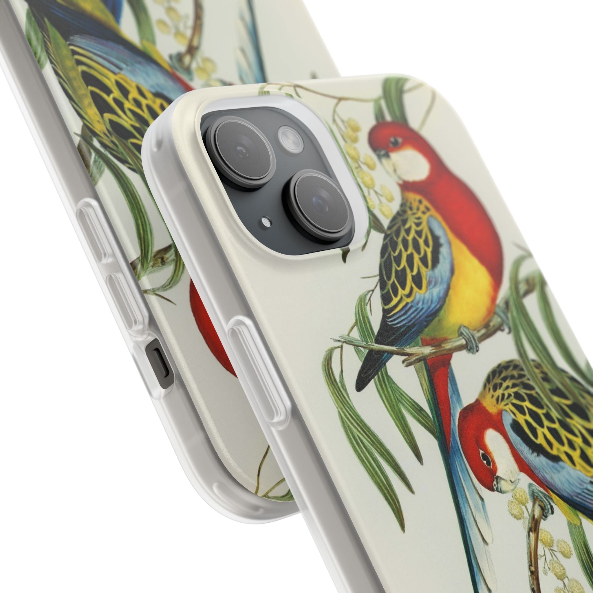 Rosehill Parakeet by Elizabeth Gould - Flexi Case