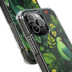 Image of Bird of Green - Magnetic Clear Impact Case