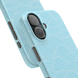 Image of Ocean Lines - Snap Case