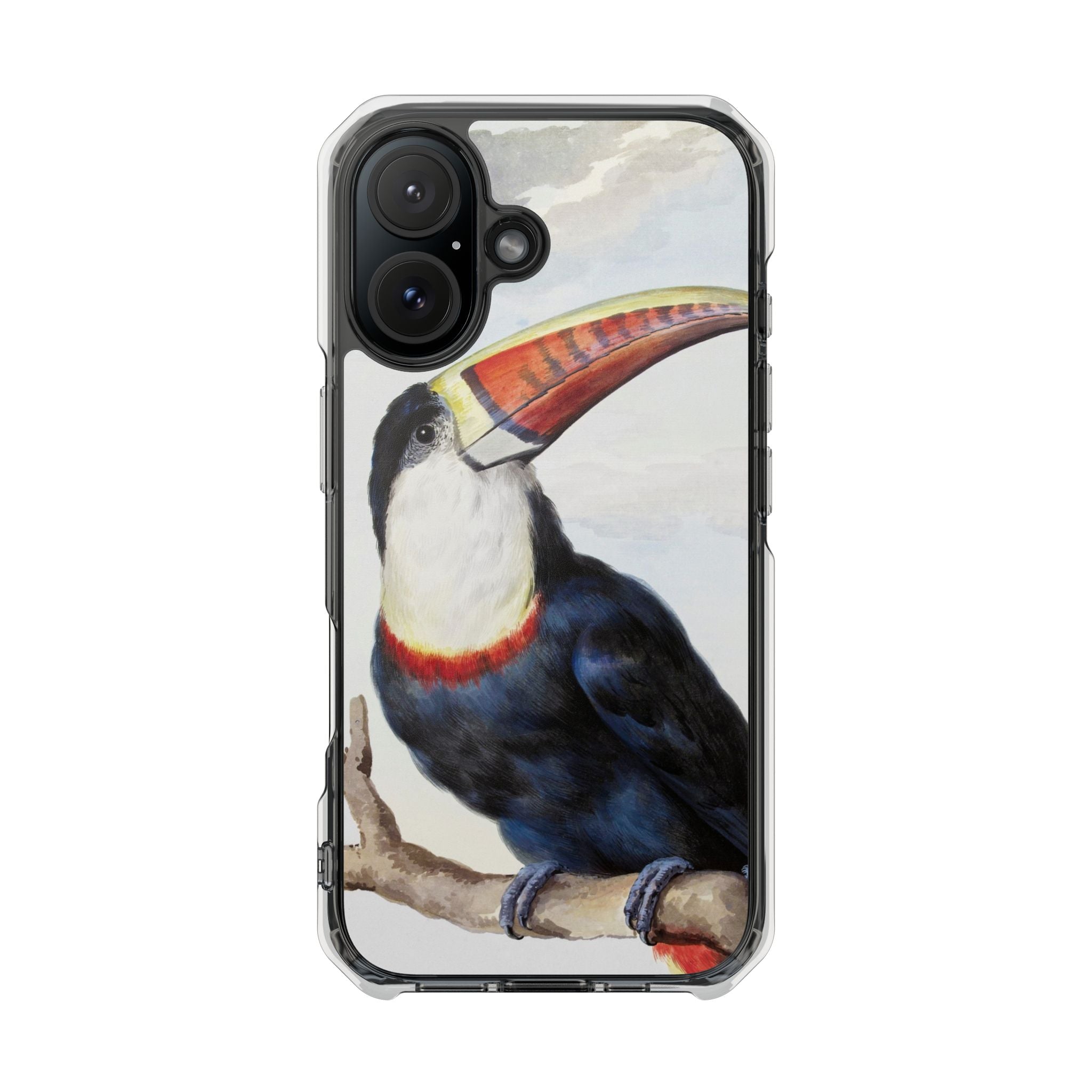 Red-billed Toucan (1748) - Magnetic Clear Impact Case