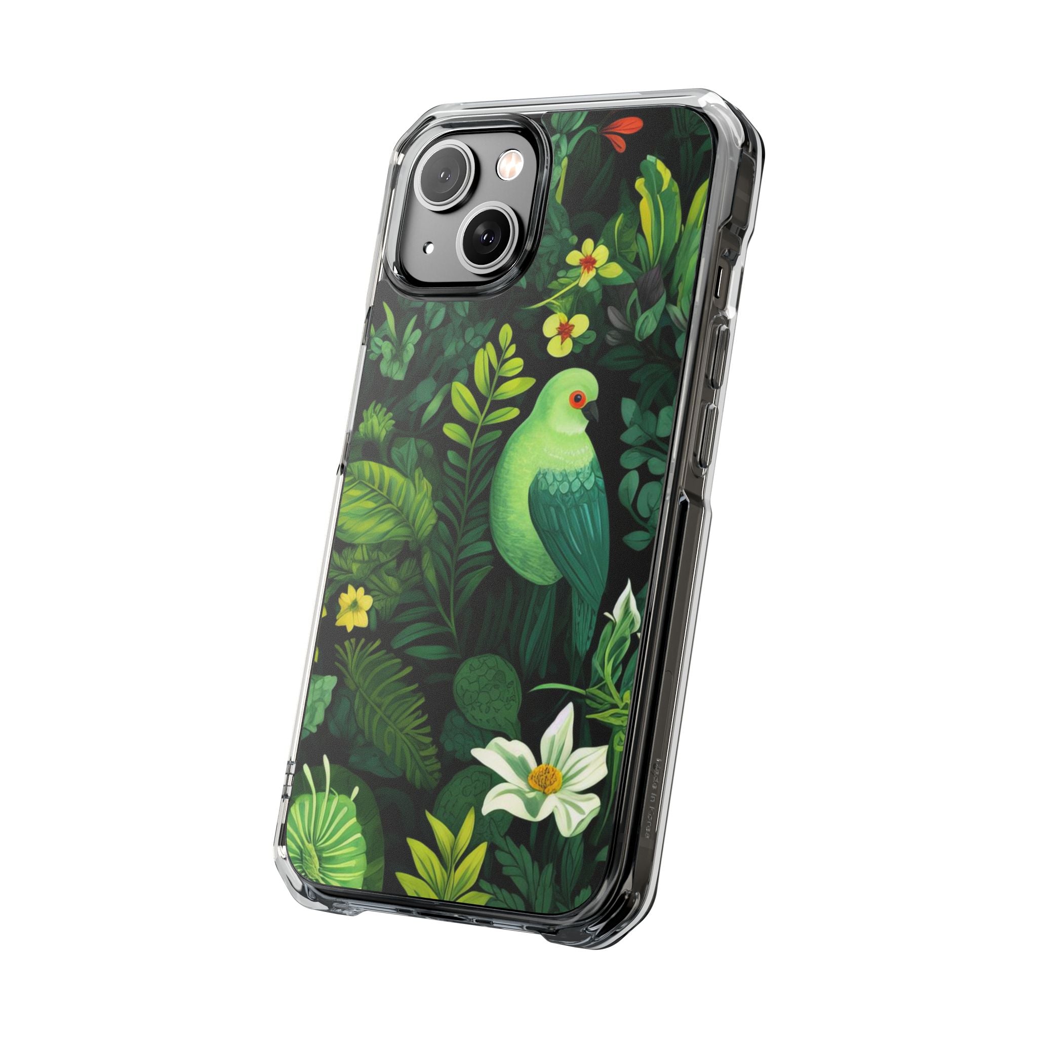 Bird of Green - Magnetic Clear Impact Case