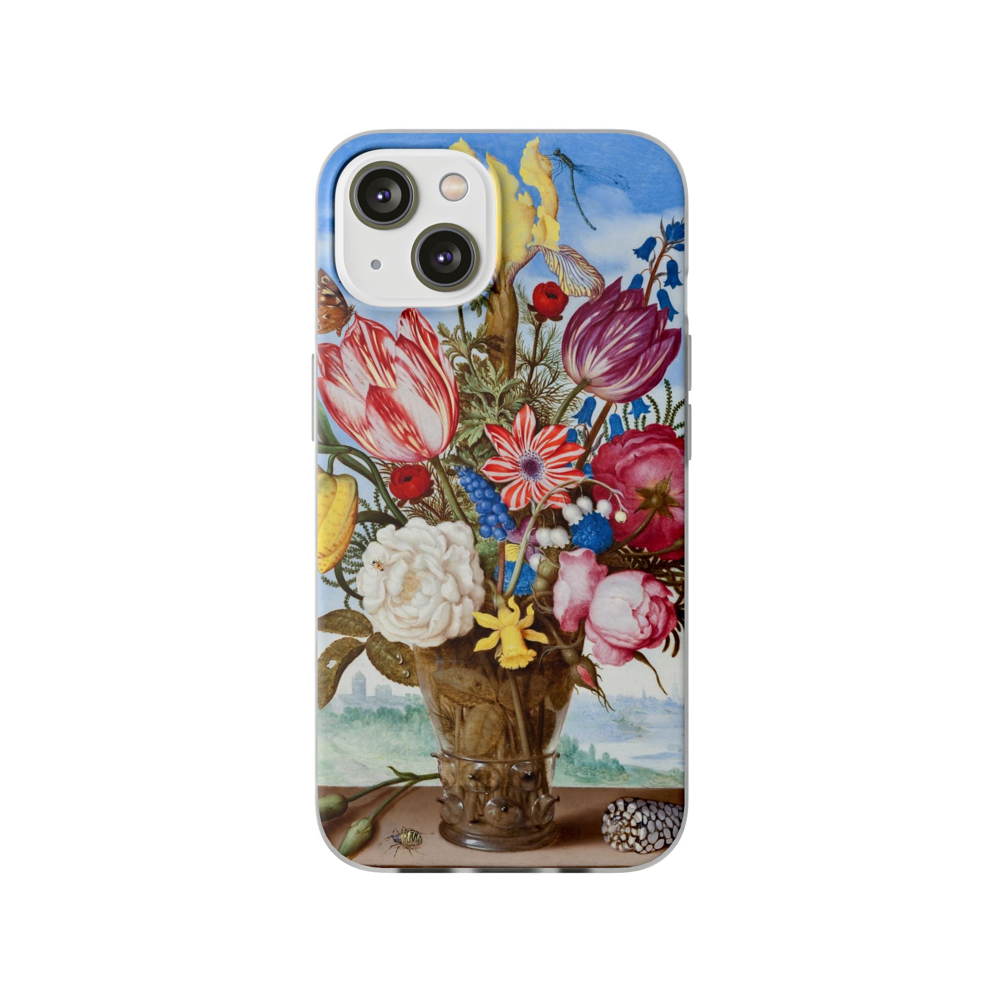 Bouquet of Flowers by Ambrosius Bosschaert - Flexi Case