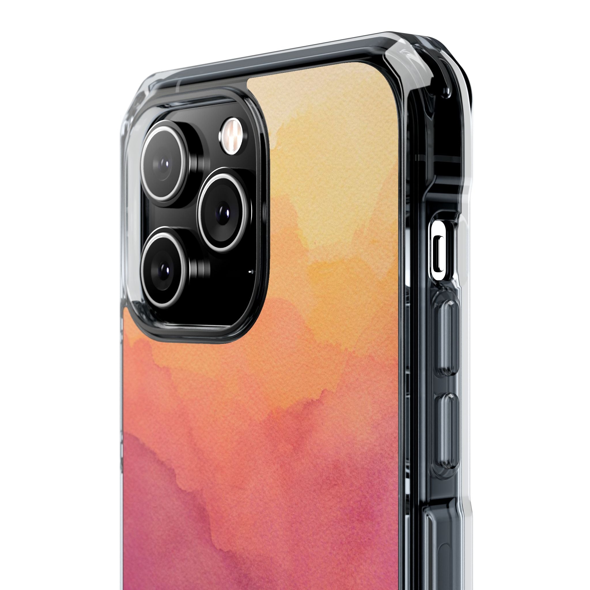 Watercolour Sunrise - Magnetic Clear Impact Case