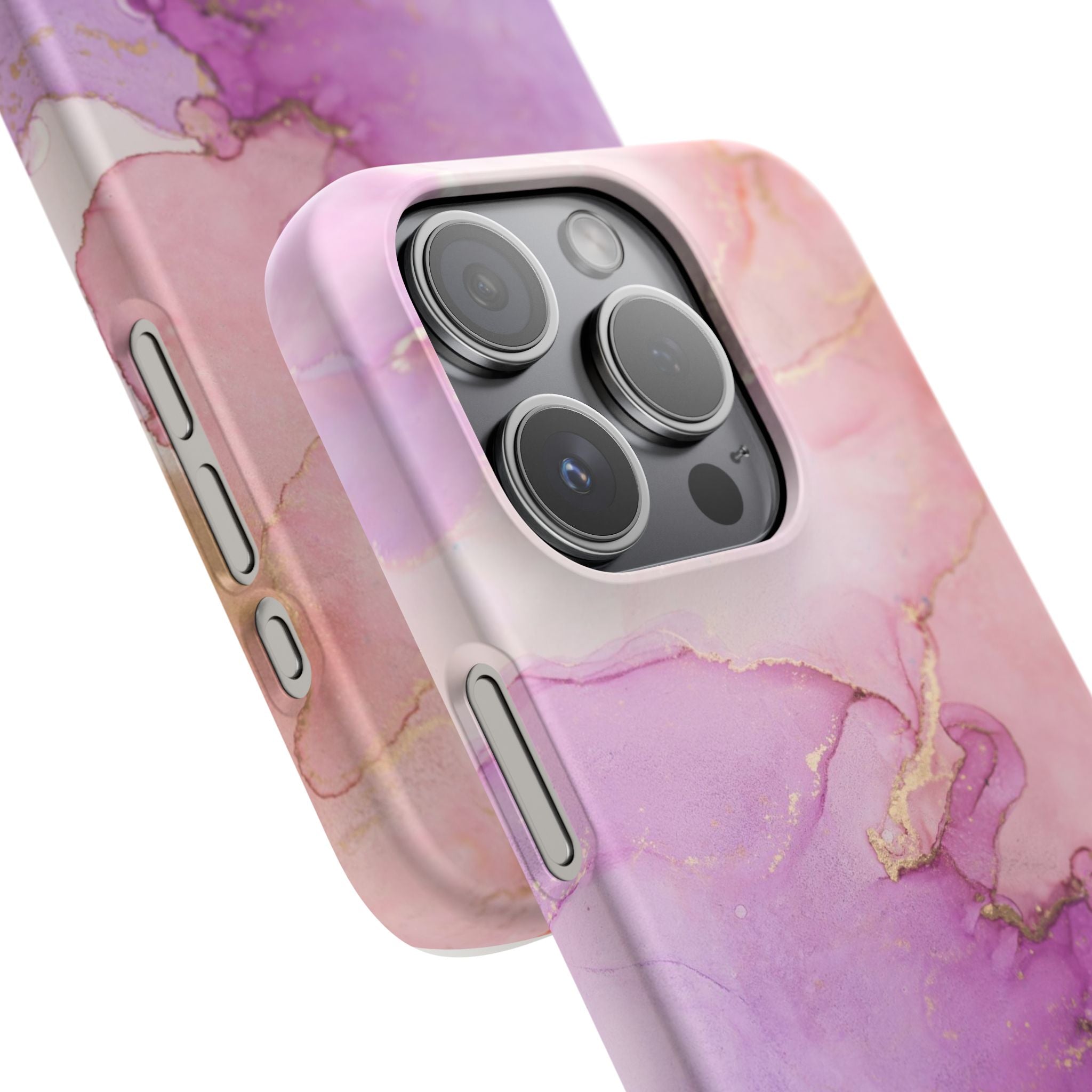 Pink Marble - Snap Case