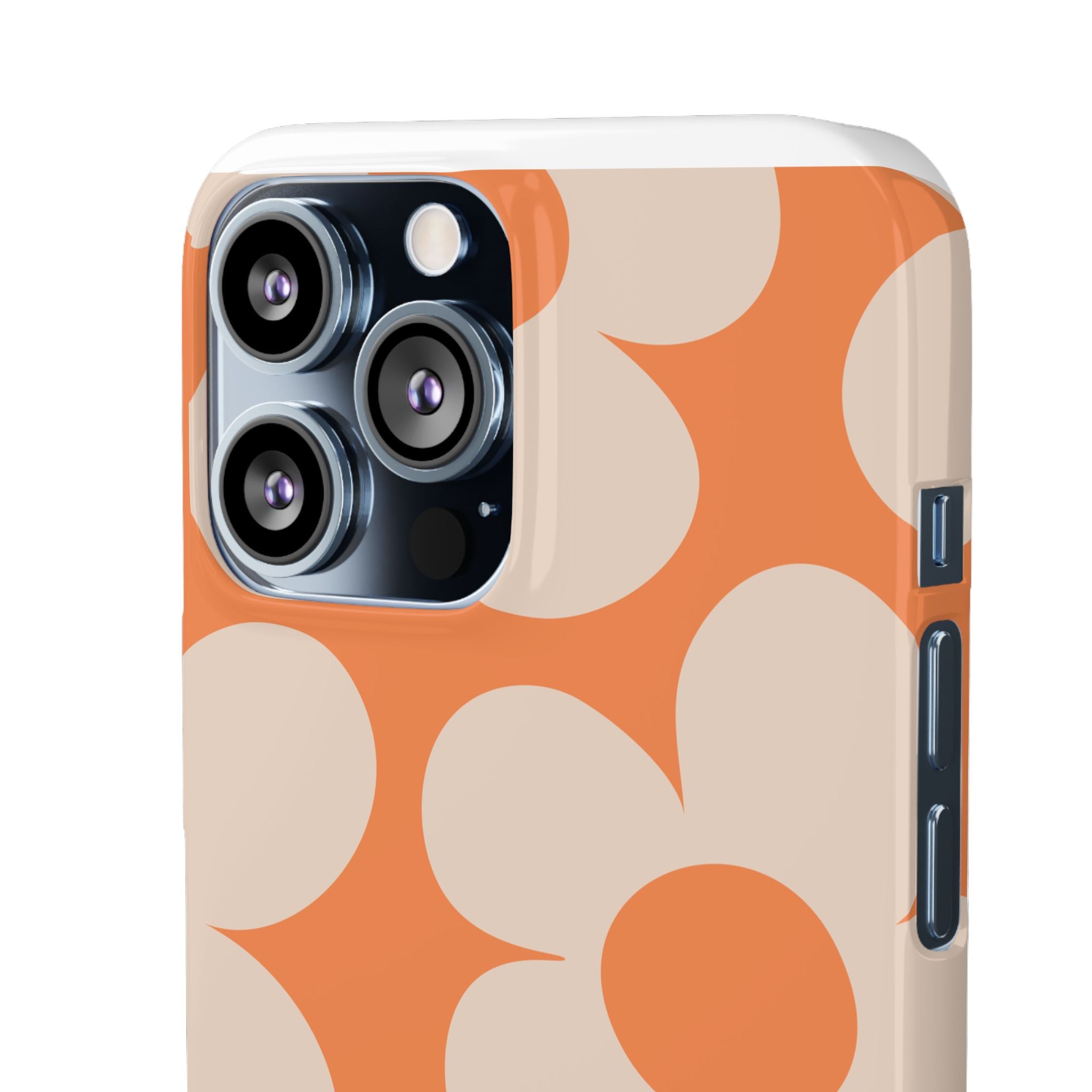 Retro Flowers - Snap Case