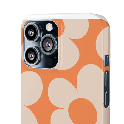 Retro Flowers - Snap Case