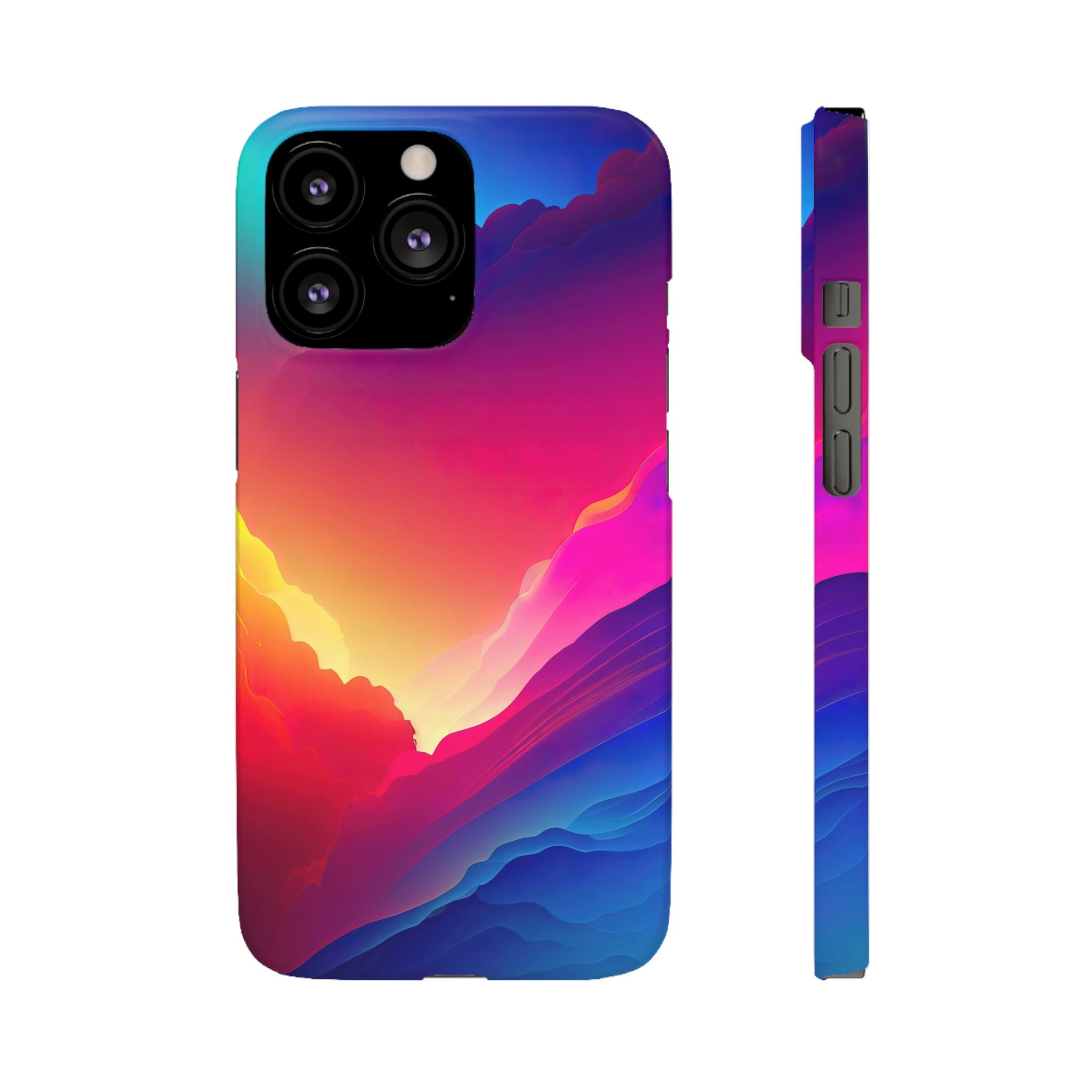 Rainbow Clouds - Snap Case