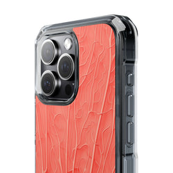 Image of Coral - Magnetic Clear Impact Case