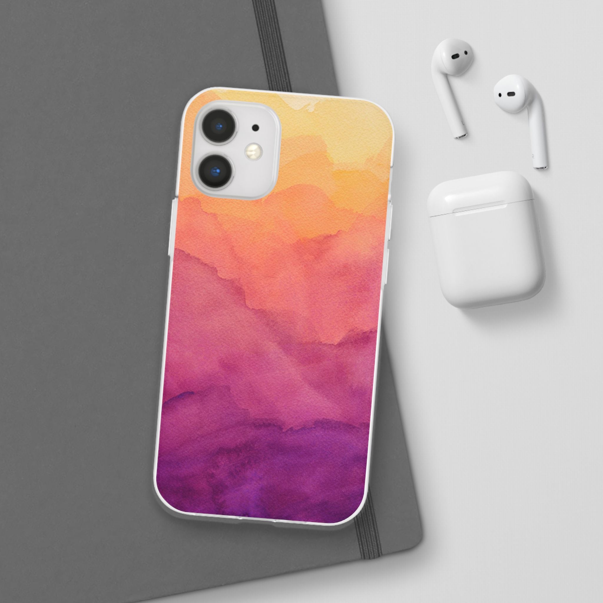 Watercolour Sunrise - Flexi Case