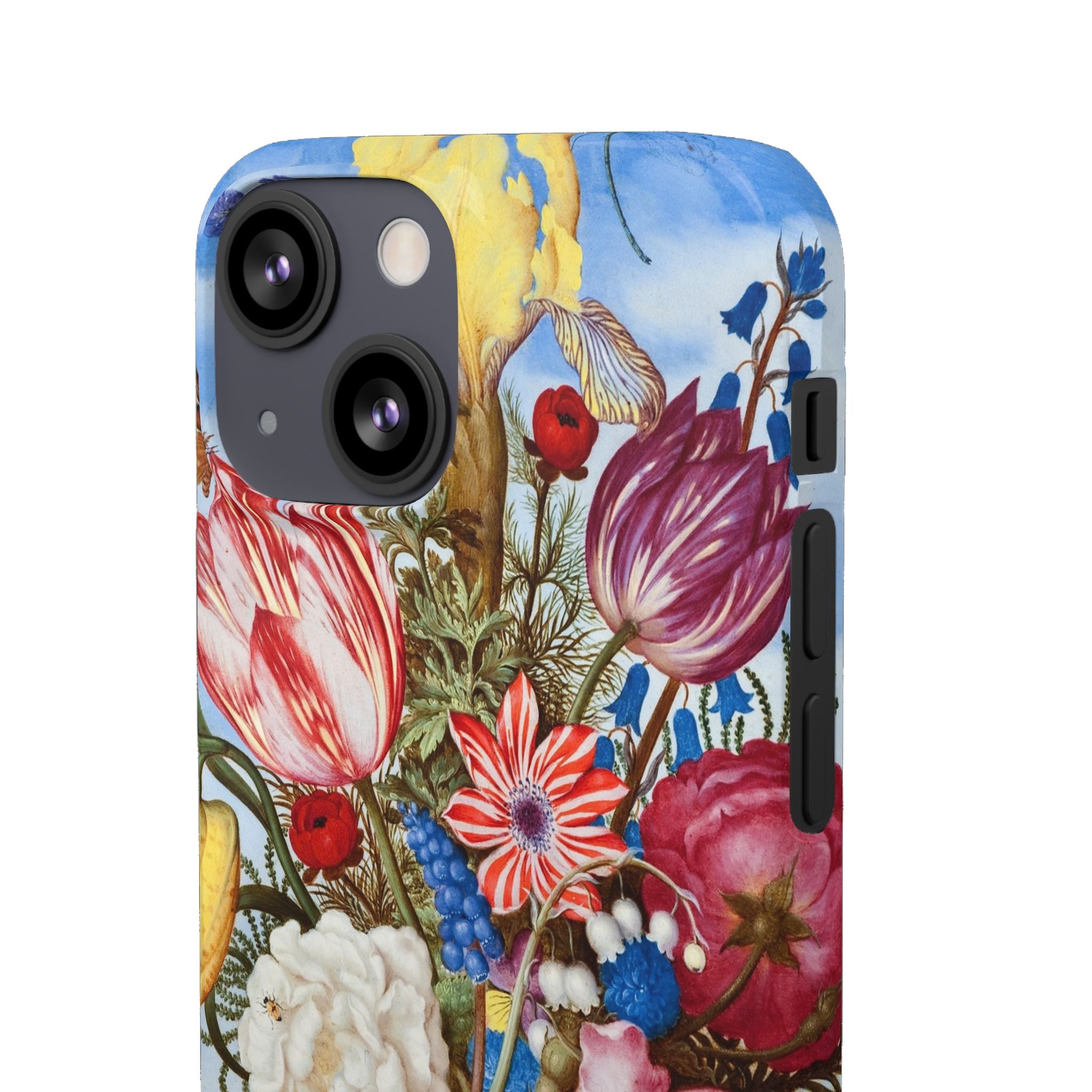 Bouquet of Flowers by Ambrosius Bosschaert - Snap Case