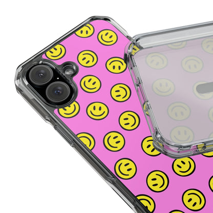 Smiley Happy People - Magnetic Clear Impact Case