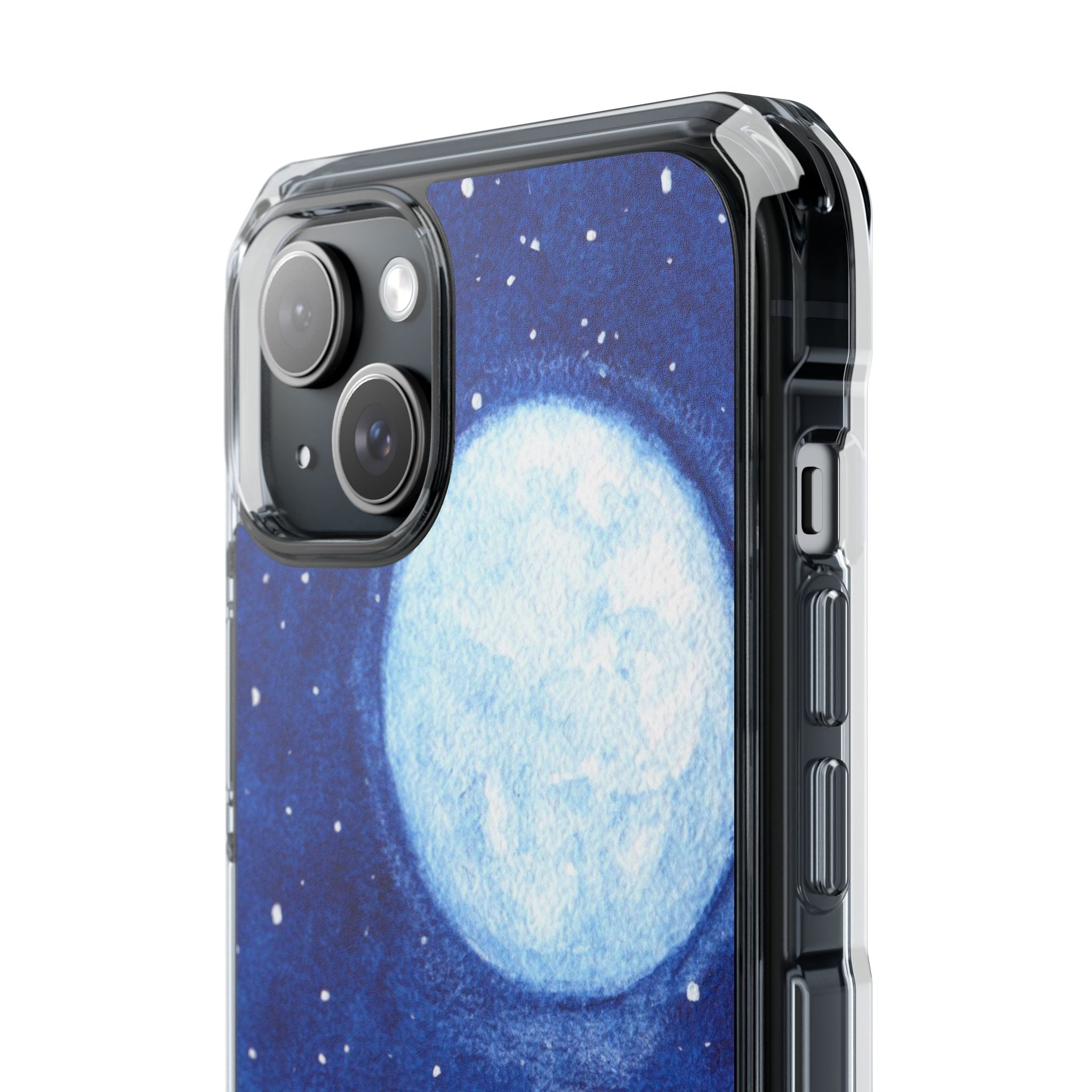 Night Moon - Magnetic Clear Impact Case