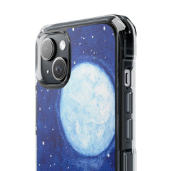 Image of Night Moon - Magnetic Clear Impact Case