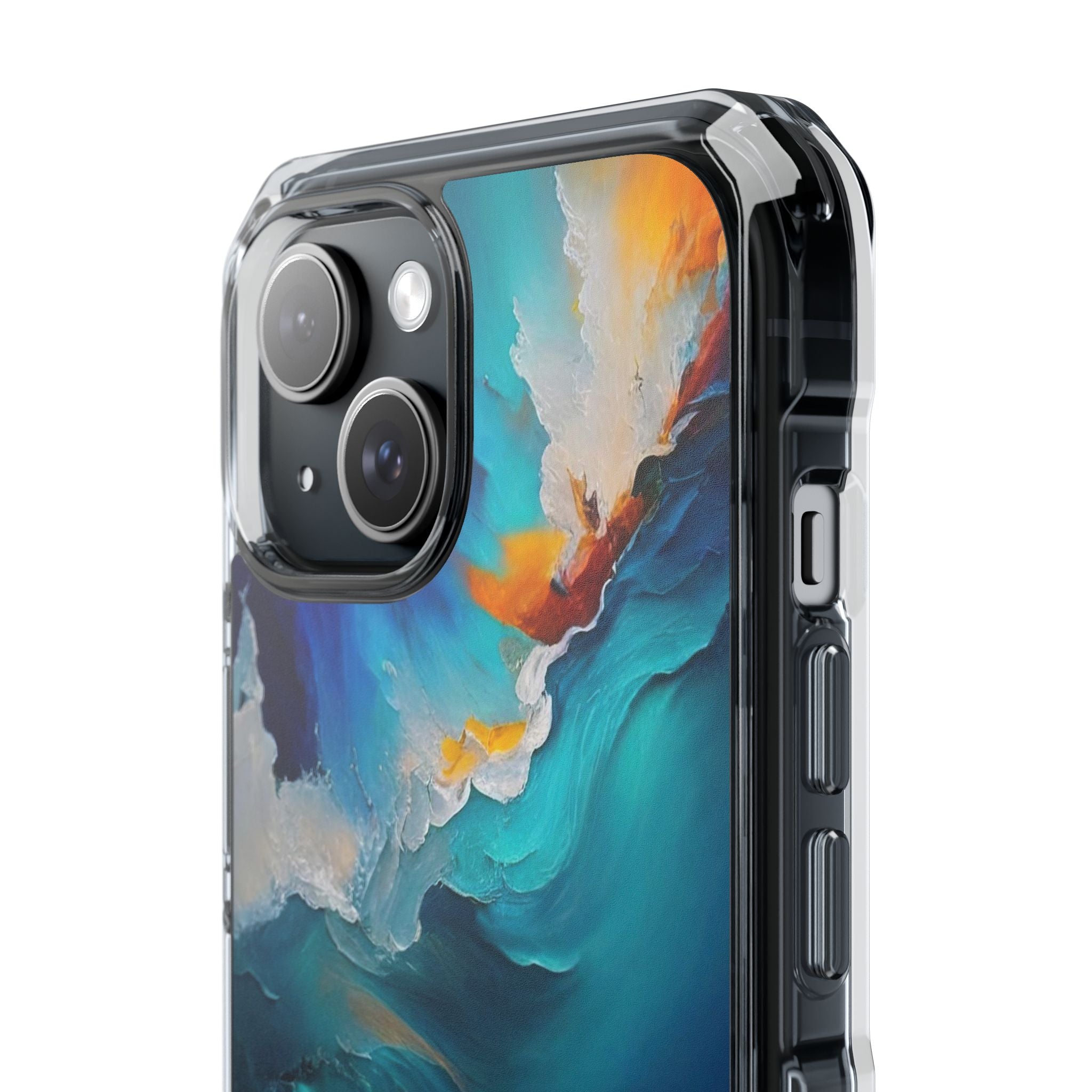 Brushstrokes - Magnetic Clear Impact Case