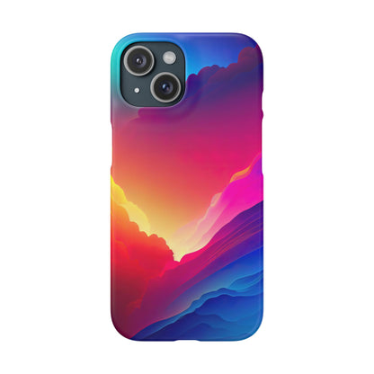 Rainbow Clouds - Snap Case