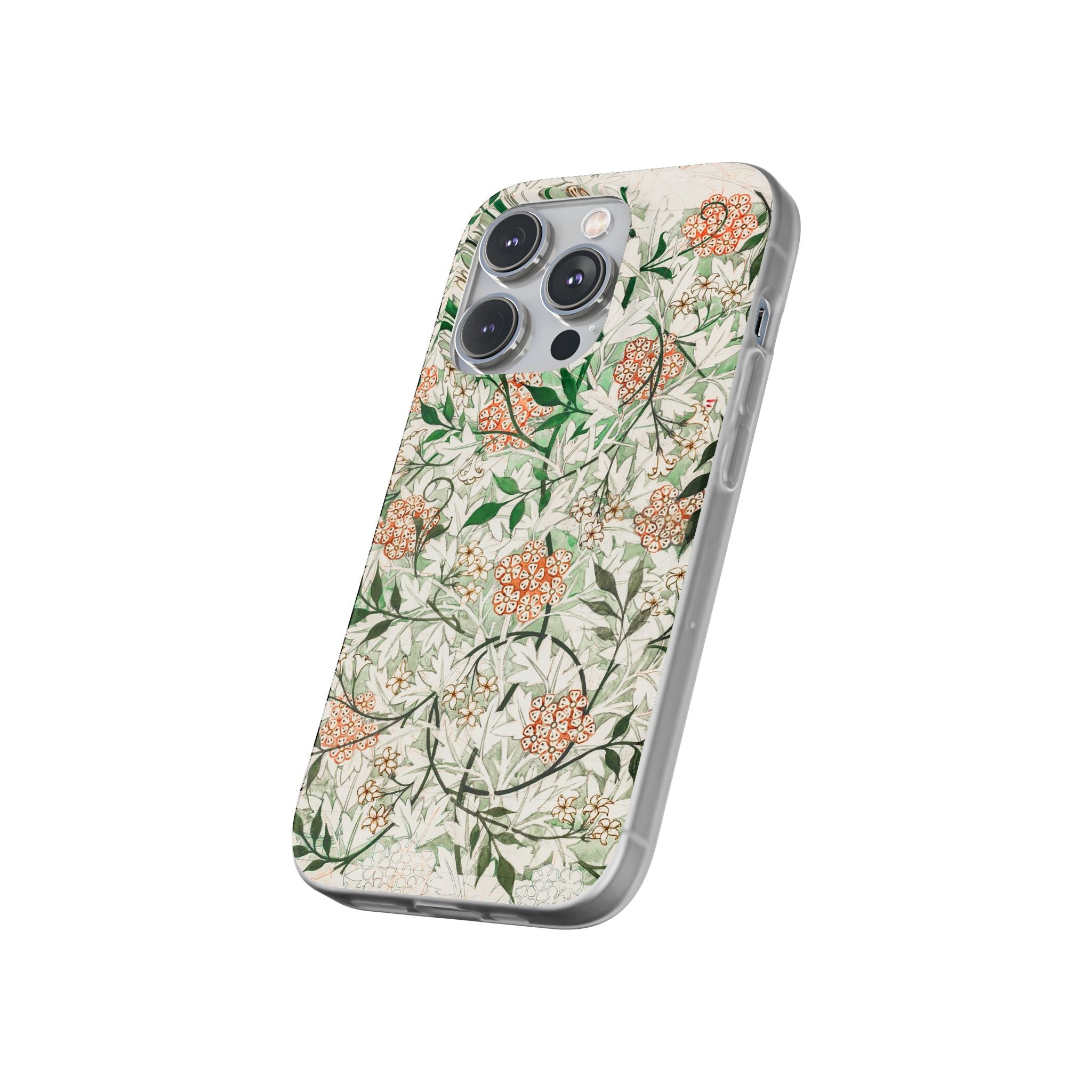 William Morris's (1834-1896) famous Jasmine pattern artwork - Flexi Case