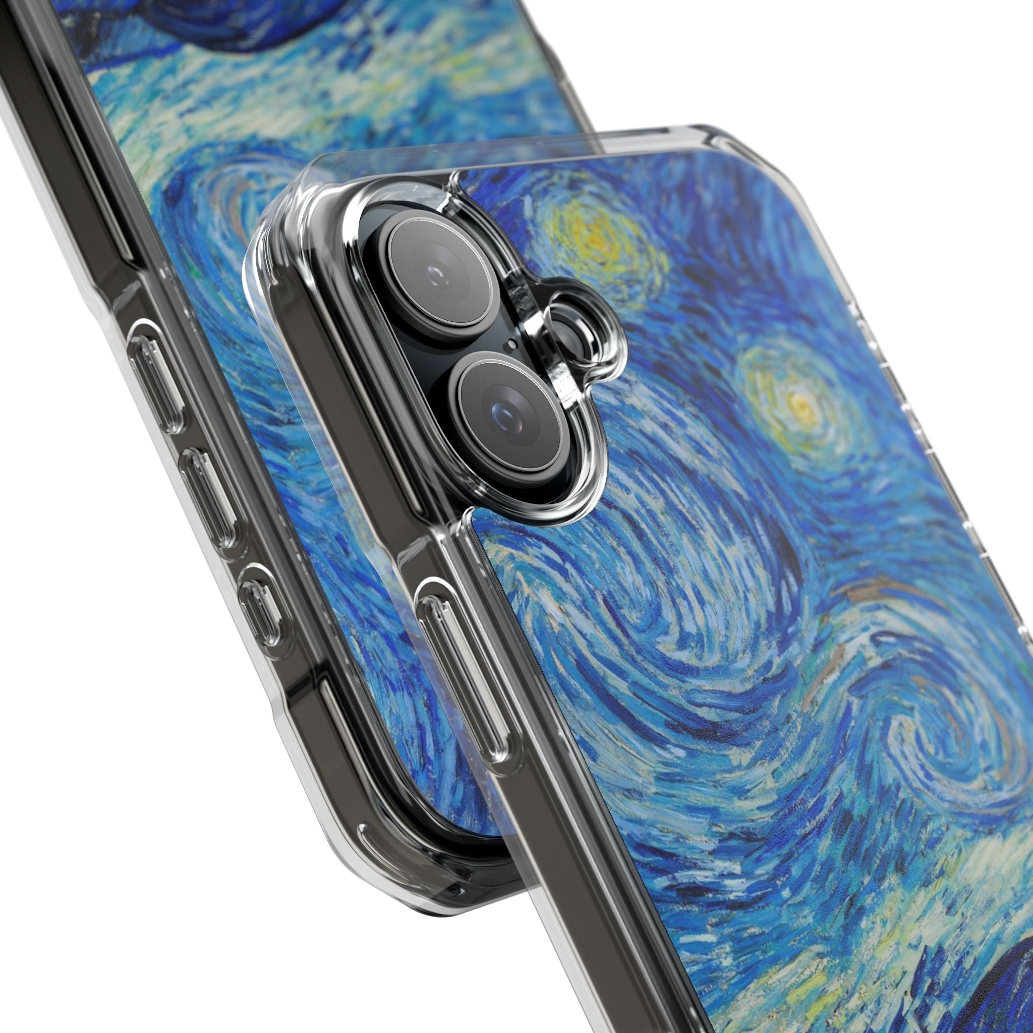 Vincent Van Gogh's The Starry Night - Magnetic Clear Impact Case