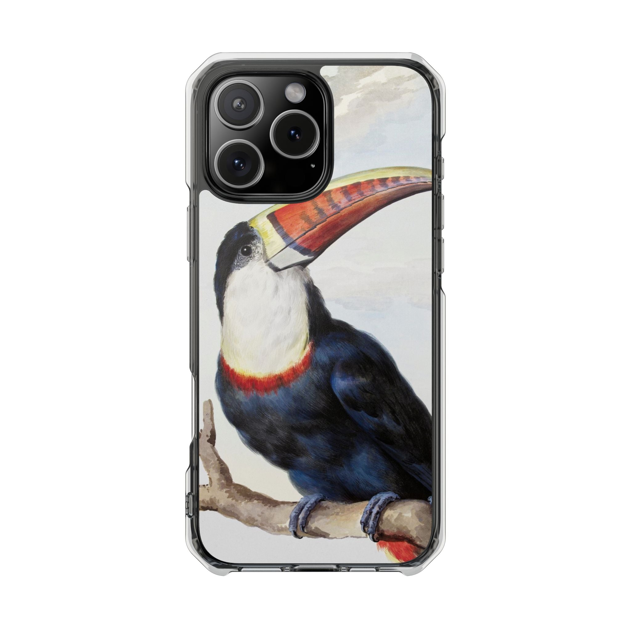Red-billed Toucan (1748) - Magnetic Clear Impact Case