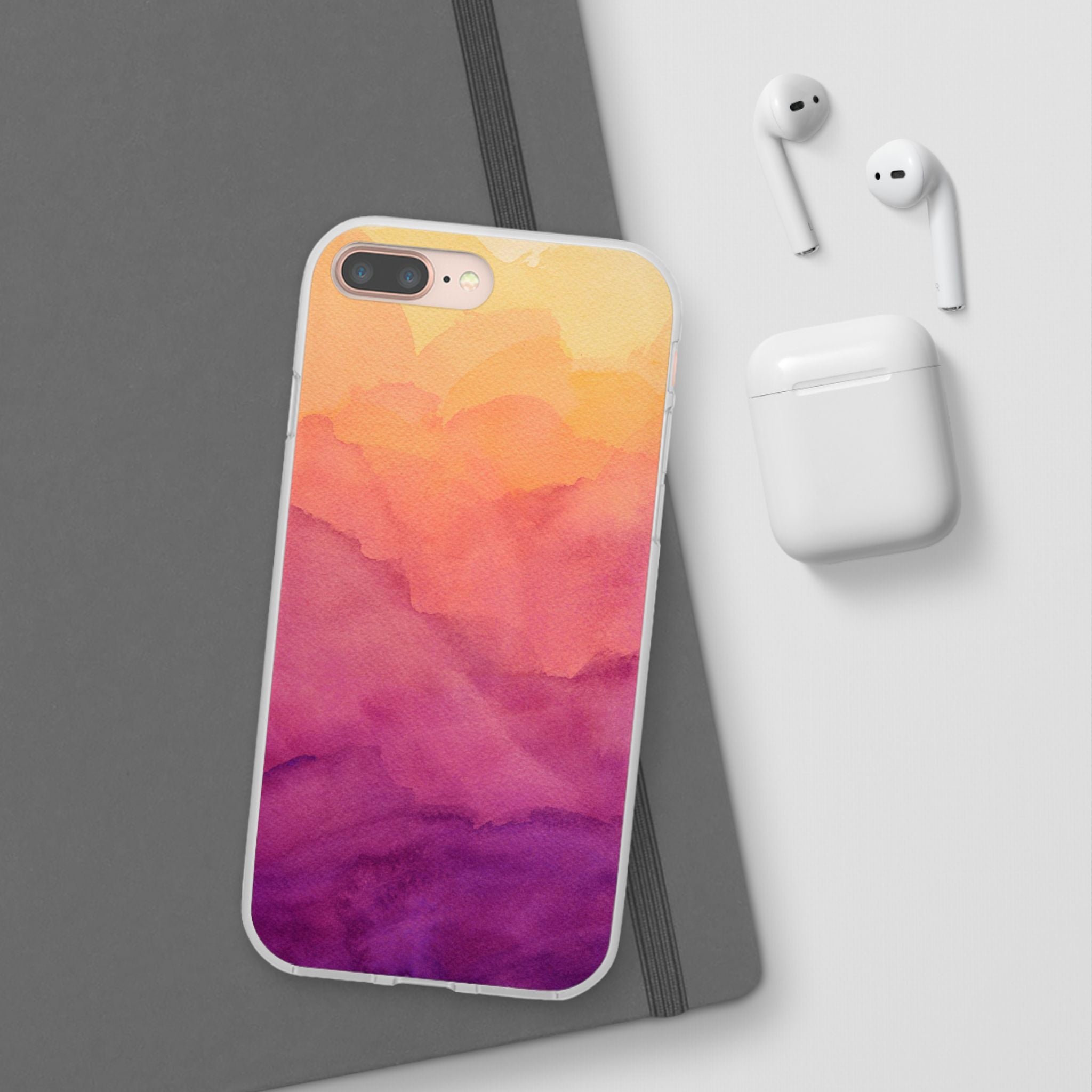 Watercolour Sunrise - Flexi Case