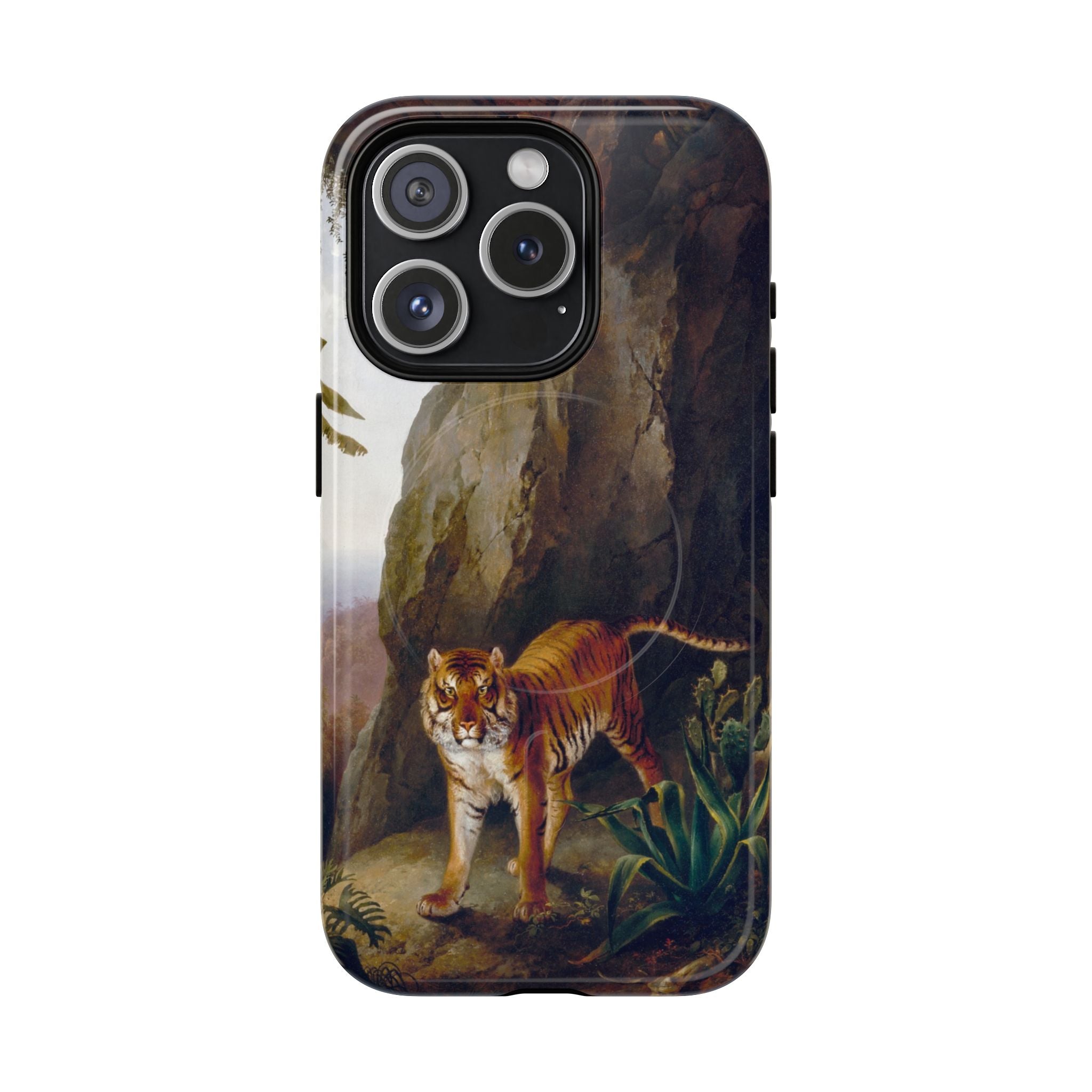 Tiger in a Cave (ca. 1814) - Tough Magnetic Case