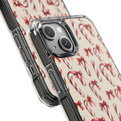 Image of Candy Cane Lane - Magnetic Clear Impact Case