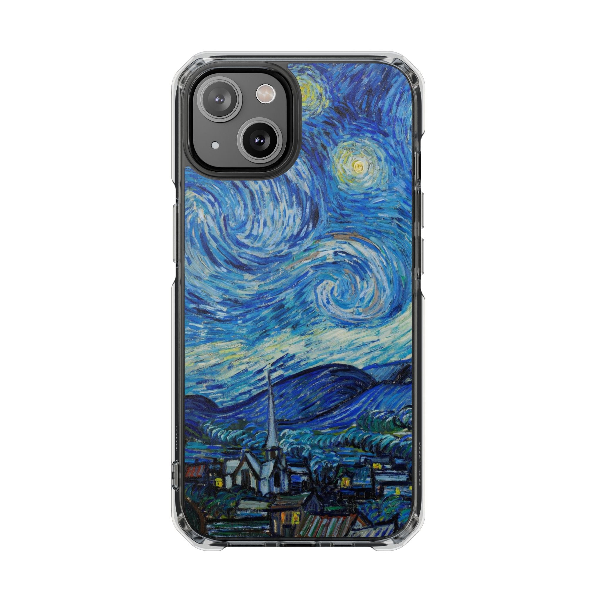 Vincent Van Gogh's The Starry Night - Magnetic Clear Impact Case