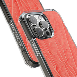 Image of Coral - Magnetic Clear Impact Case