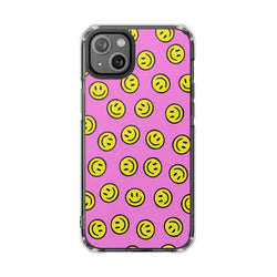 Image of Smiley Happy People - Magnetic Clear Impact Case