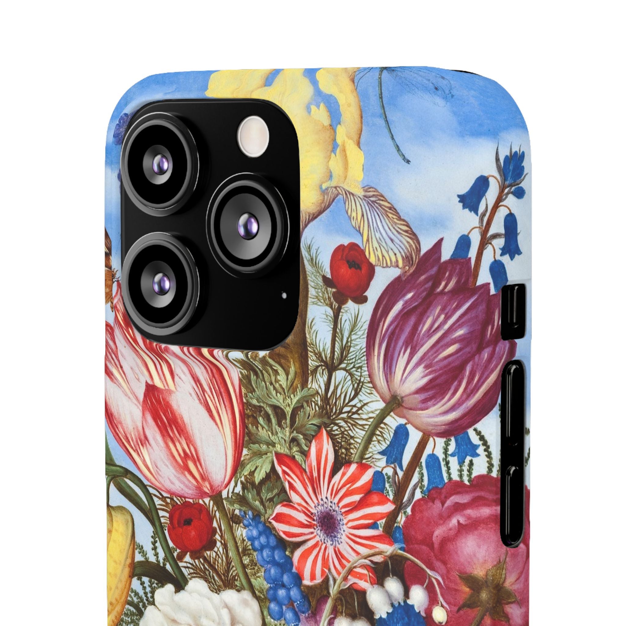 Bouquet of Flowers by Ambrosius Bosschaert - Snap Case