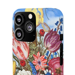 Image of Bouquet of Flowers by Ambrosius Bosschaert - Snap Case