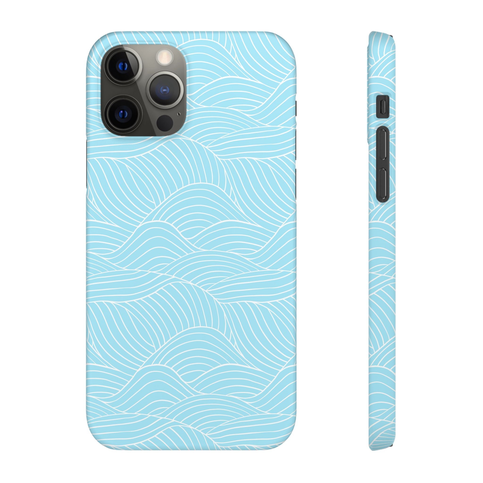 Ocean Lines - Snap Case