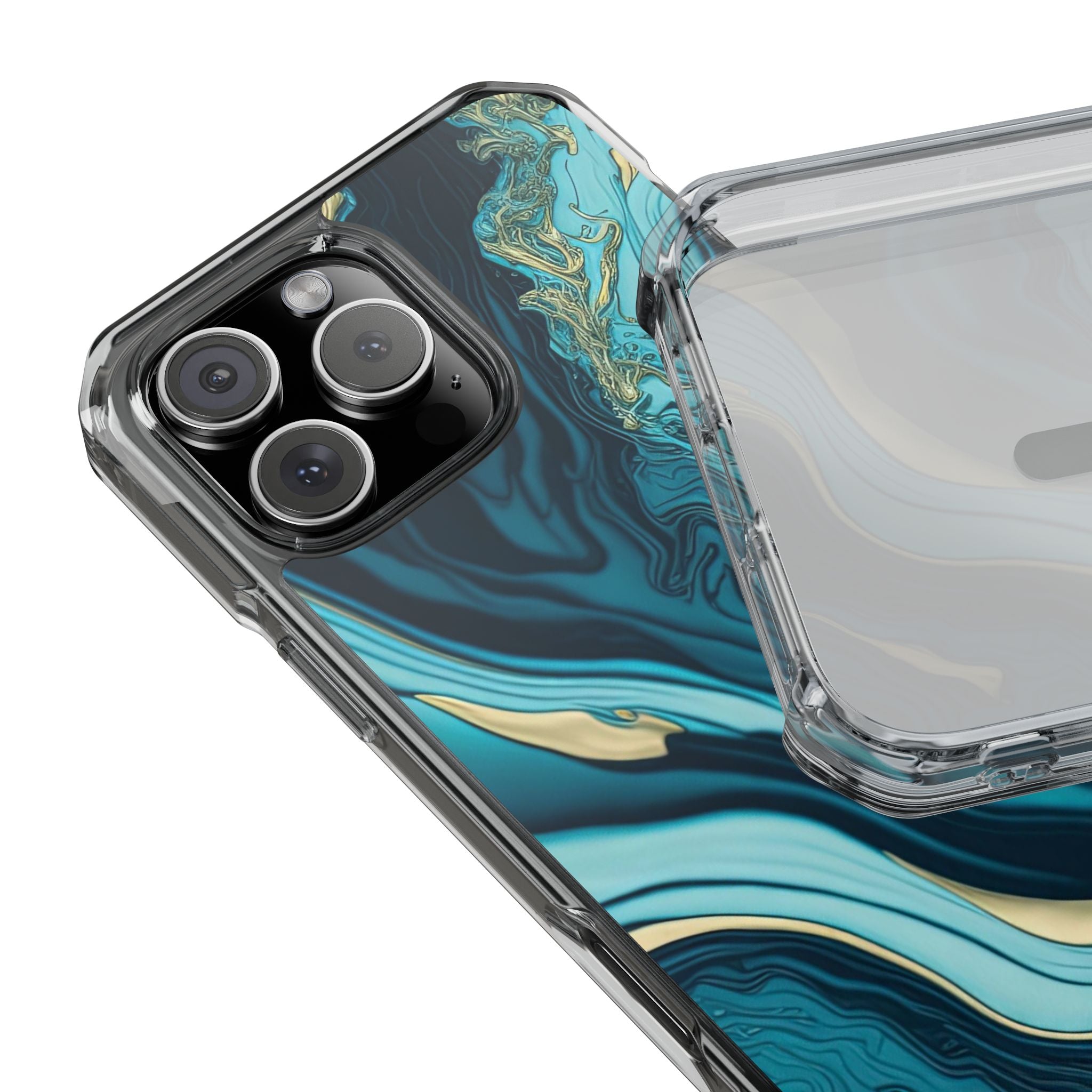 Blue Marble - Magnetic Clear Impact Case