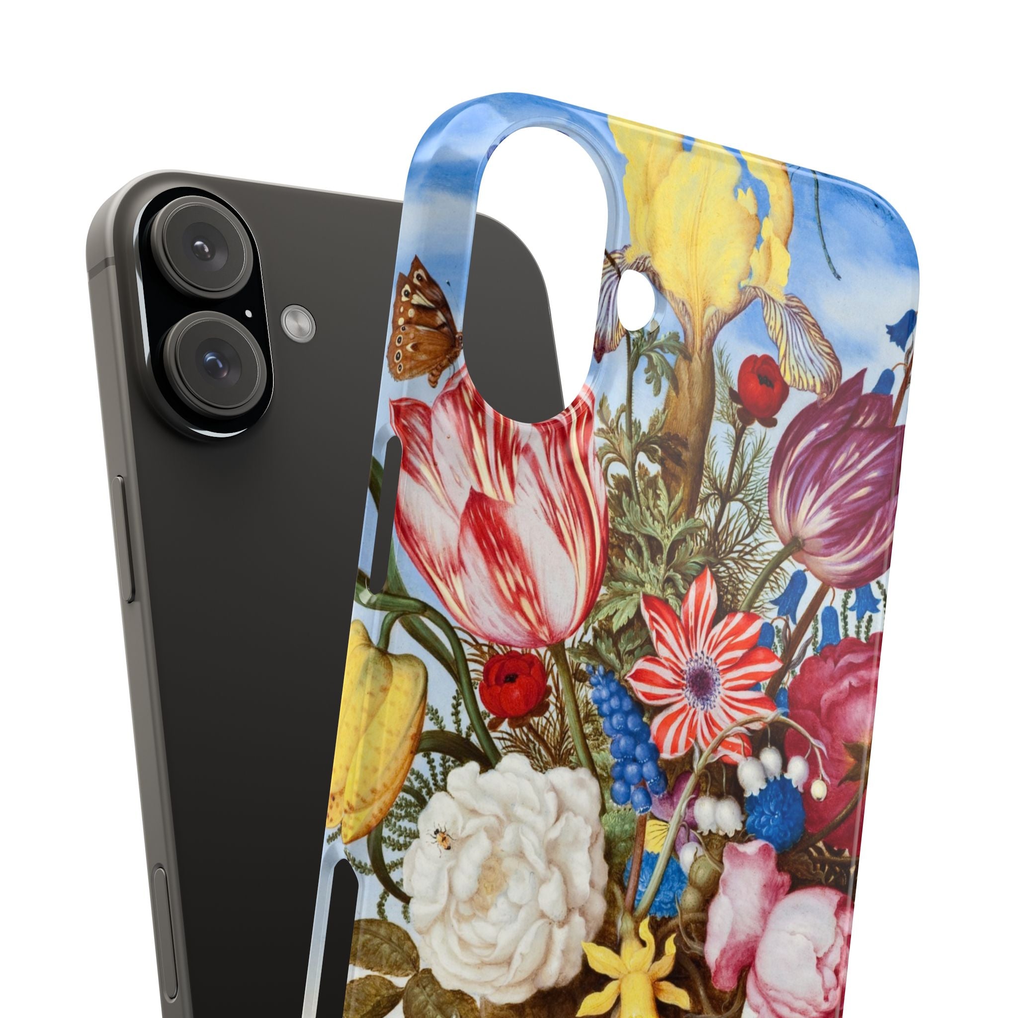 Bouquet of Flowers by Ambrosius Bosschaert - Snap Case