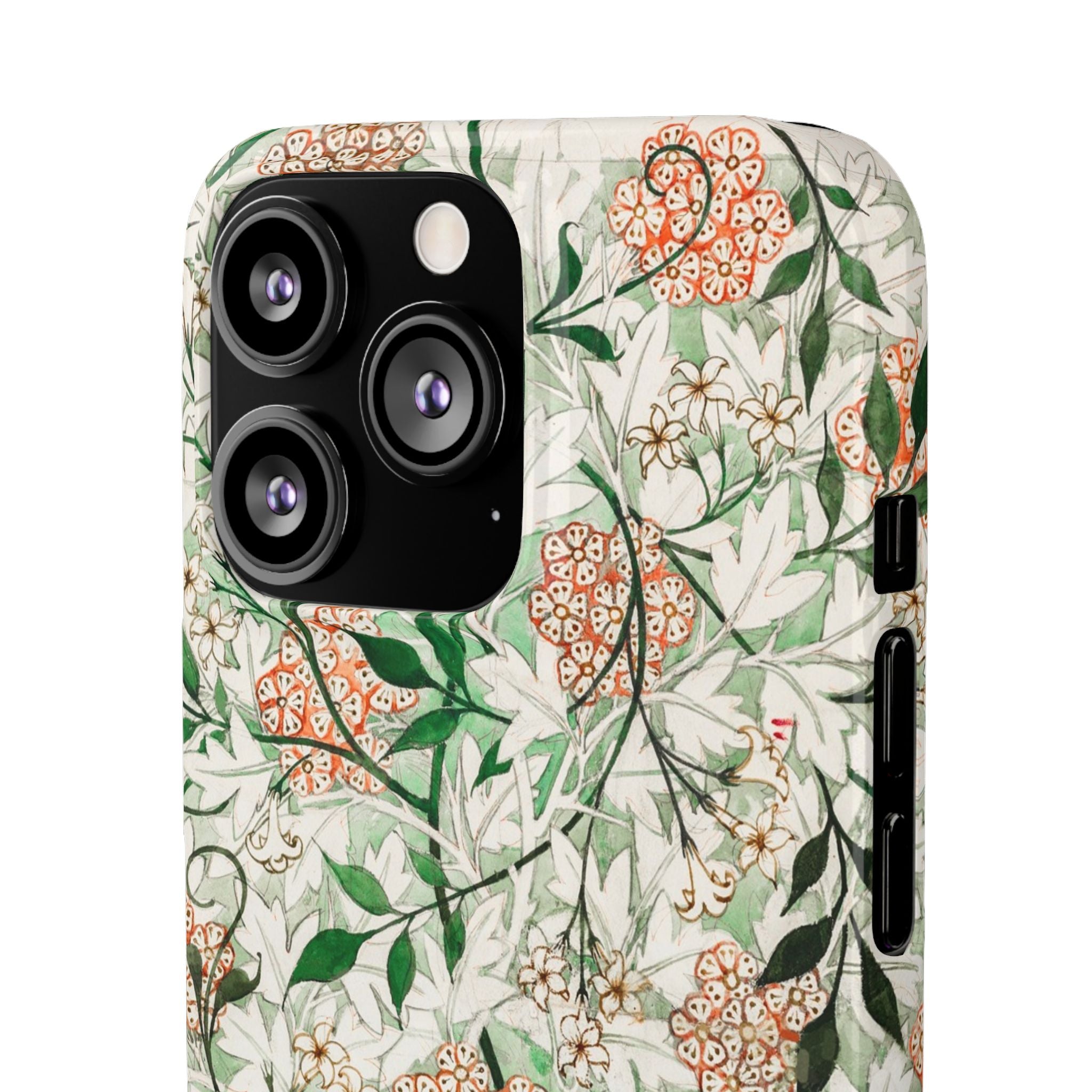 William Morris's (1834-1896) famous Jasmine pattern artwork - Snap Case